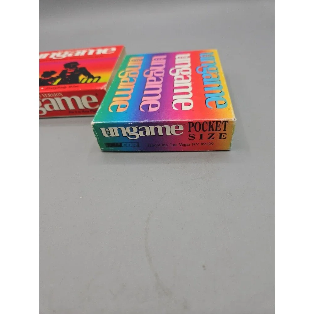 The Ungame All Ages Version Pocket Size Complete Talicor